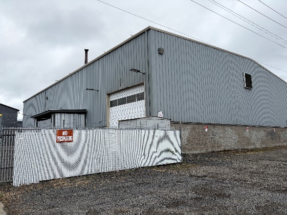South elevation of building 4, the manufacturing building at 410 Chambers Street
