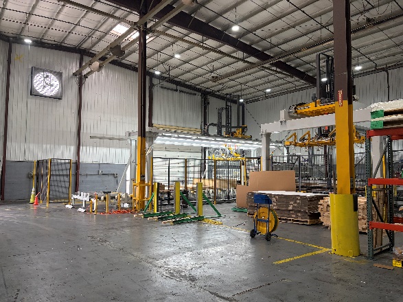 Interior of building 4