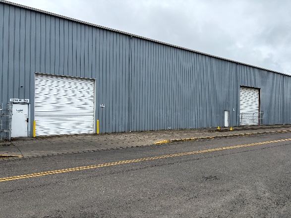 North elevation of building 2, the manufacturing facility at 1740 West 5th Avenue